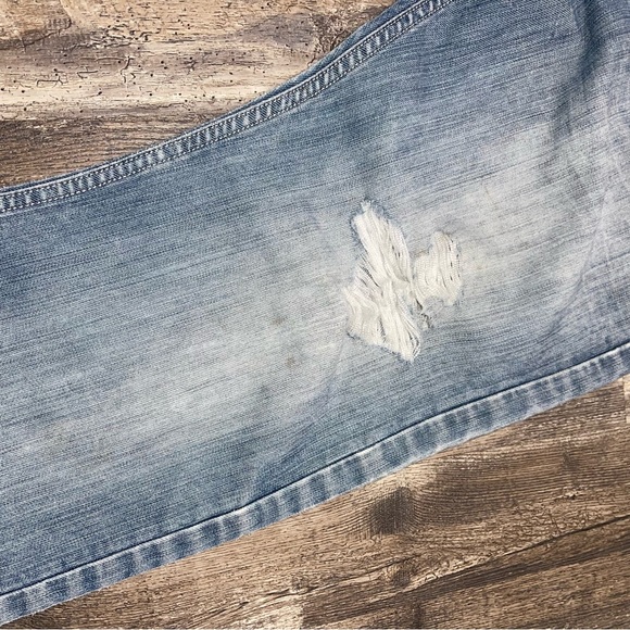 Men’s 514 Levi’s distressed jeans size 33 x 30 - Picture 13 of 16